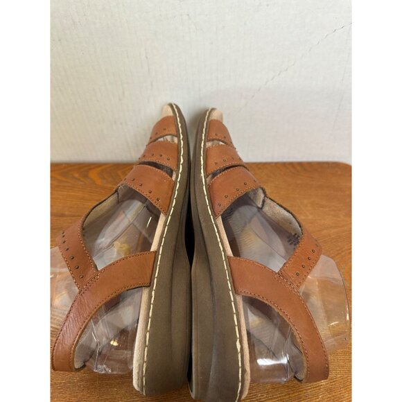 Naturalizer Soul Women's Strappy Snap Closure Sandals Brown Size 10 / 40 Sk 2901 - Picture 10 of 12